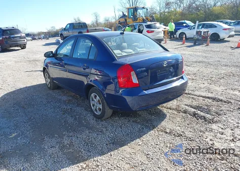 2008 Hyundai Accent Gls from USA, damaged, VIN KMHCN46C68U250298
